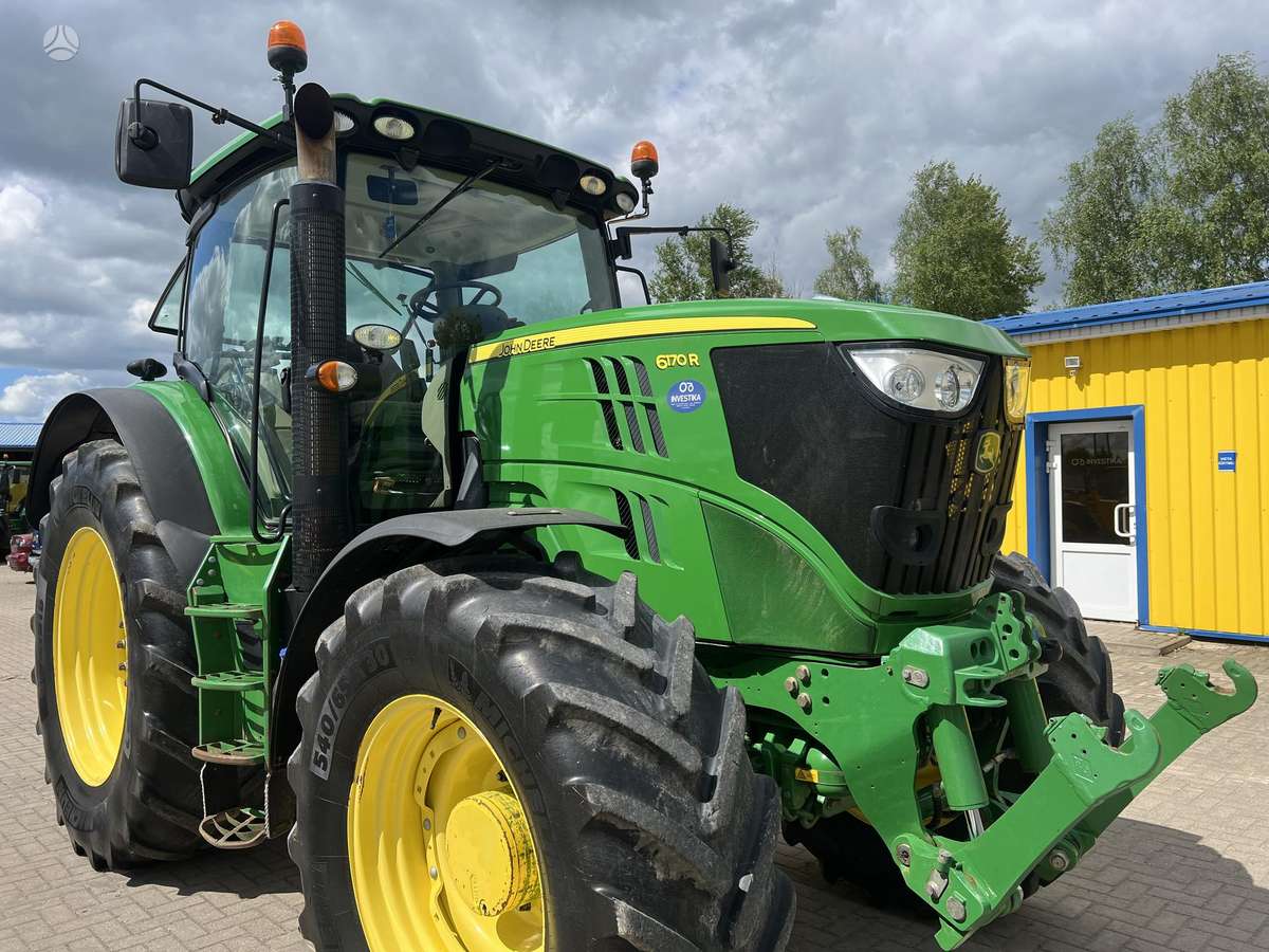 John Deere 6170R, тракторы