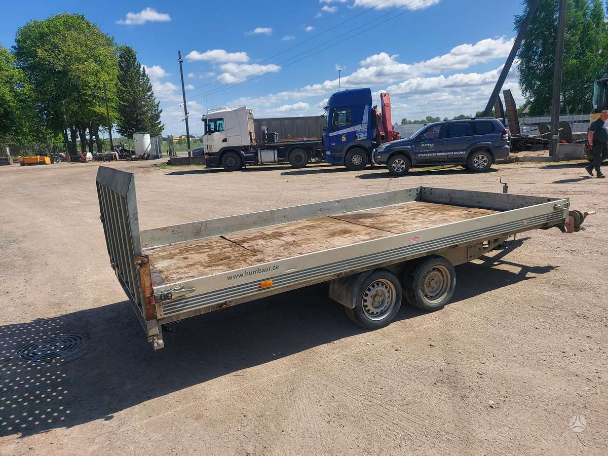 Humbaur 350A1, passenger car trailers