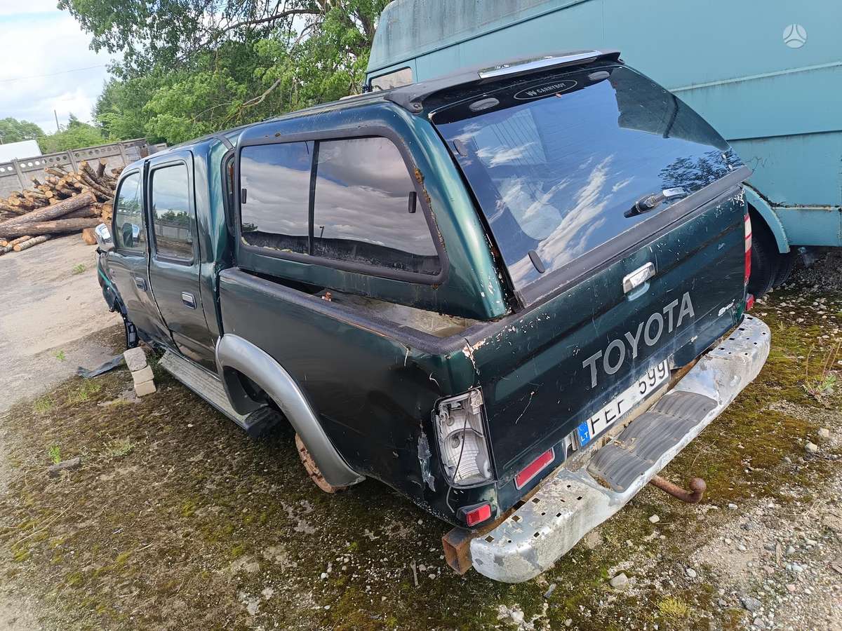 Toyota Hilux rezerves daļās