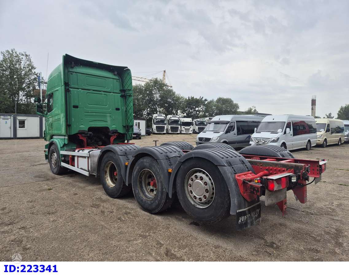 Scania R620 - 8x4 - Steering axle - Retarder, шасси