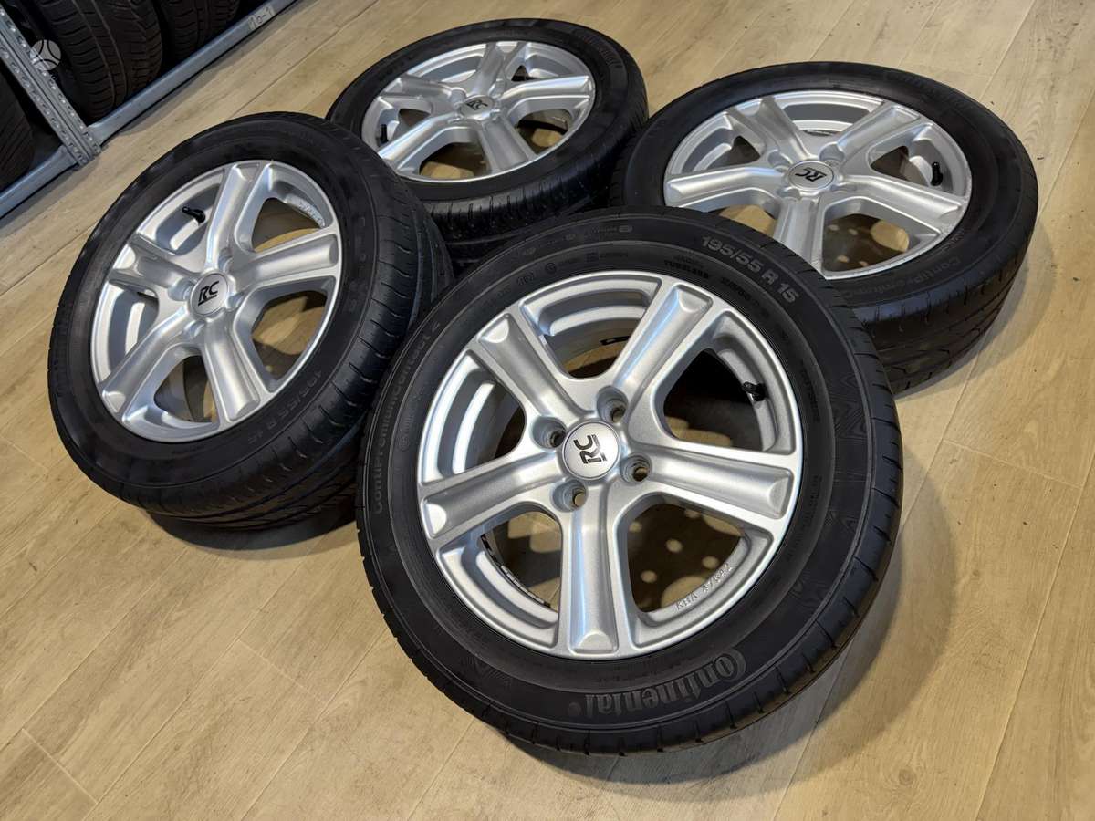 Opel Su padangomis, light alloy, R15