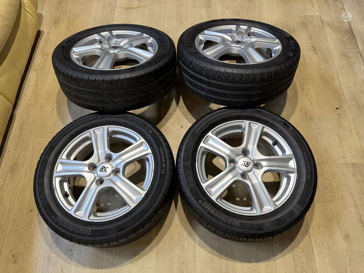 Opel Su padangomis, light alloy, R15