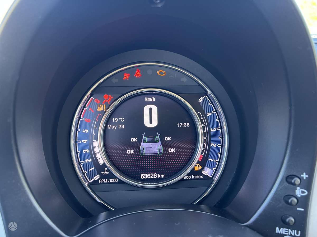 Fiat 500, 0.9 l., Кабриолет
