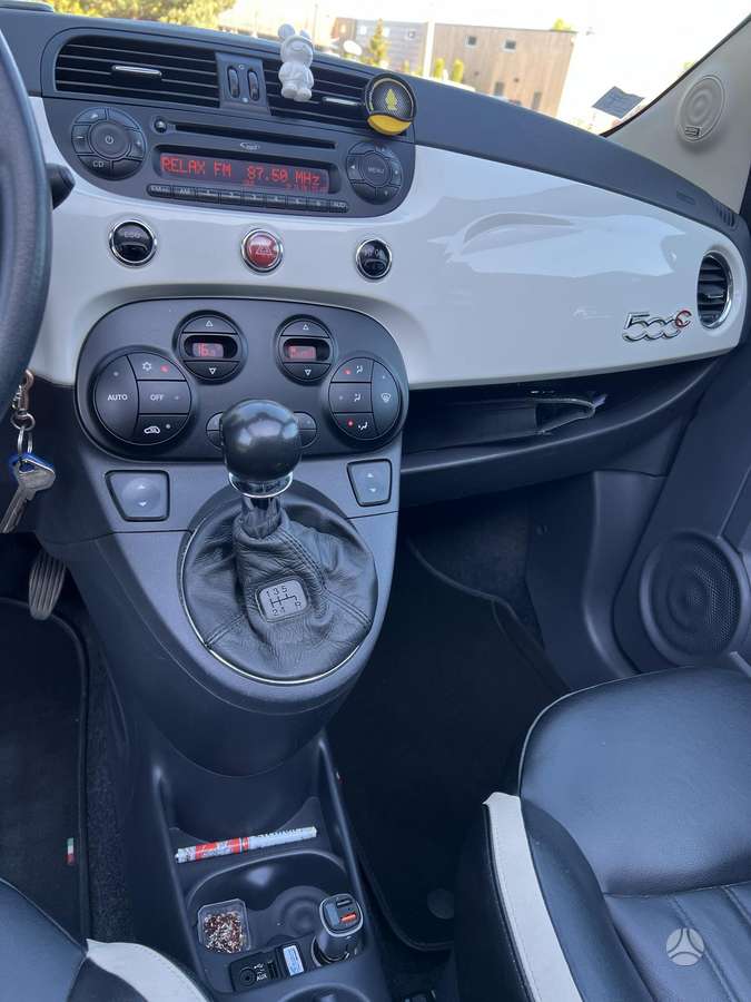 Fiat 500, 0.9 l., convertible