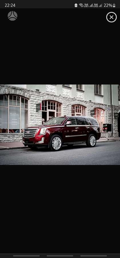 Cadillac Escalade, 6.2 l., off-road / crossover