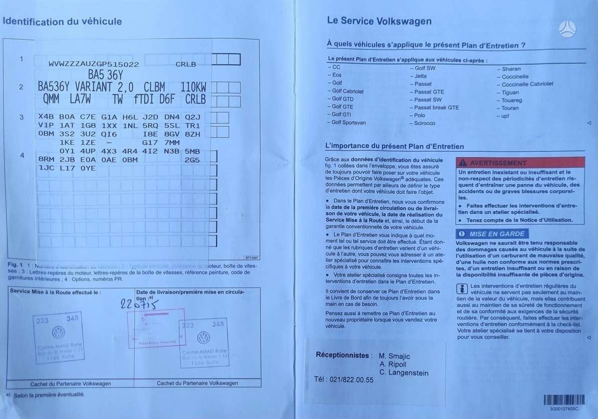 Volkswagen Golf, 2.0 l., universalas