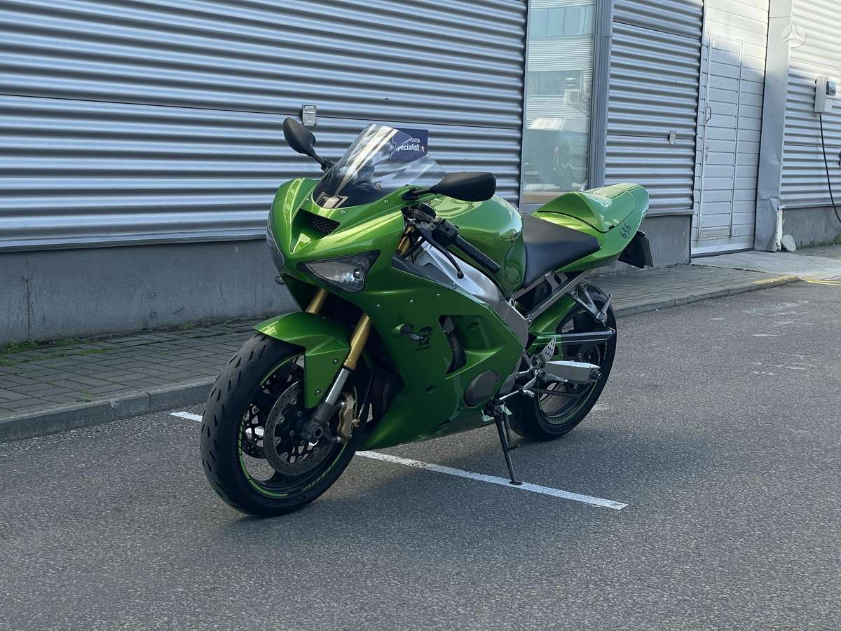 Kazuto85 　③ Kawasaki ZX/ZX-R (Ninja) 636cc, sportiniai / superbikes 2003 m
