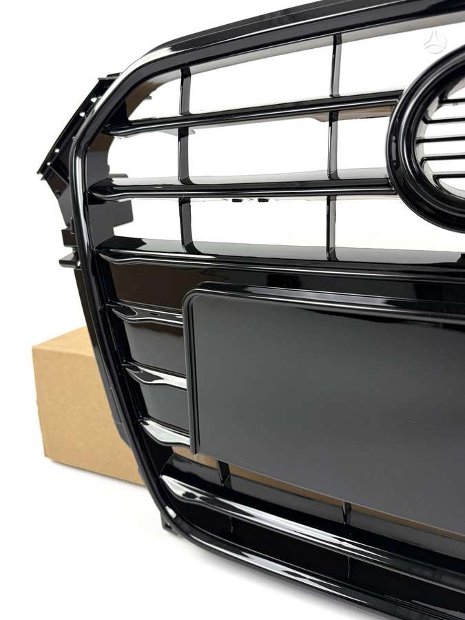 Audi A4, S-line, Audi a4 b8 5 8k0 facelift front bumper grille without pdc sensor