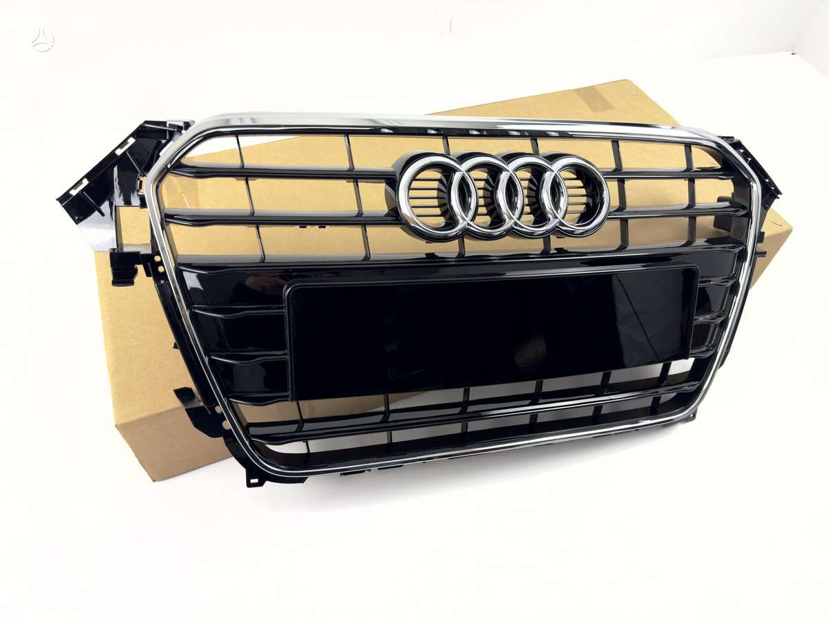 Audi A4, S-line, Audi a4 b8 5 8k0 facelift front bumper grille without pdc sensor