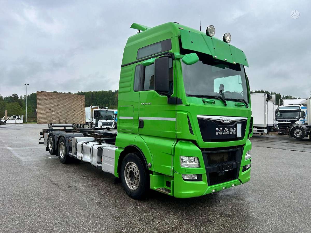 MAN TGX26.480, container trucks