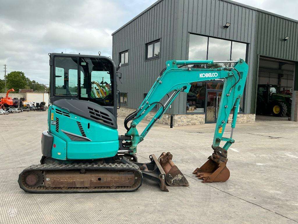 Kobelco SK 30 SR-6E, mini ekskavatoriai