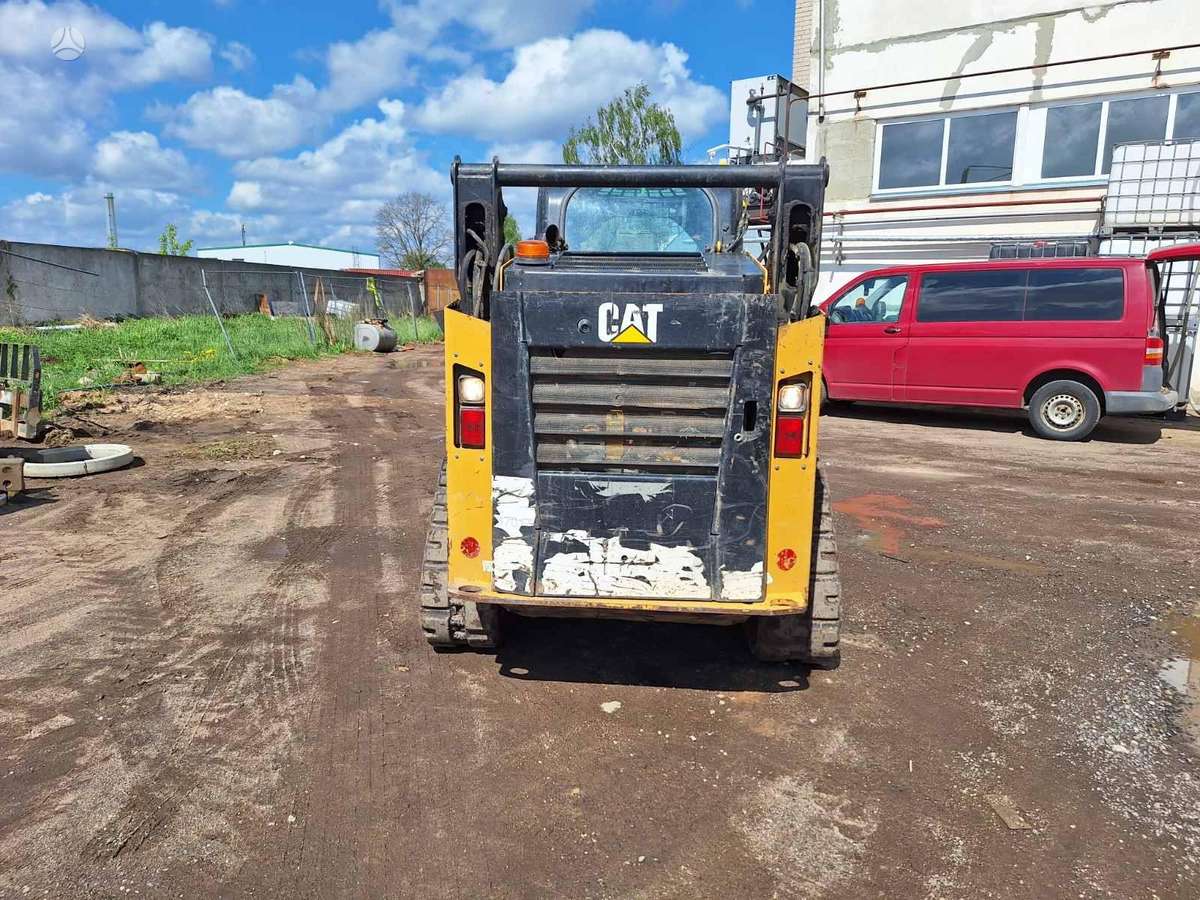 Caterpillar 259d, mini krautuvai
