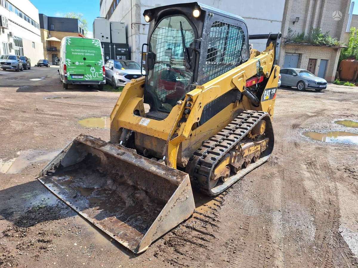 Caterpillar 259d, мини-погрузчики