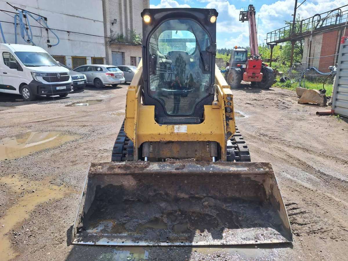 Caterpillar 259d, мини-погрузчики