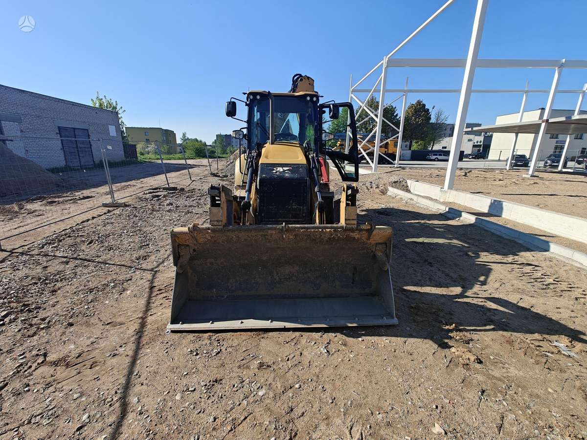 Caterpillar 428, экскаваторные погрузчики