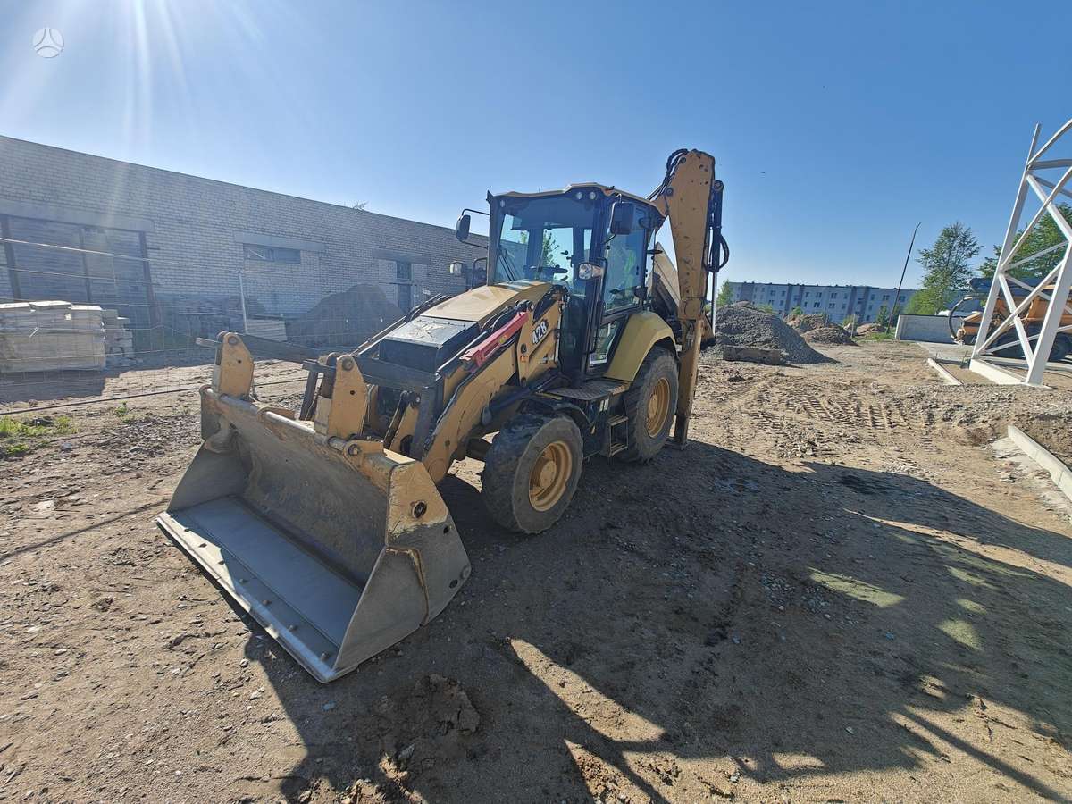 Caterpillar 428, excavator loader