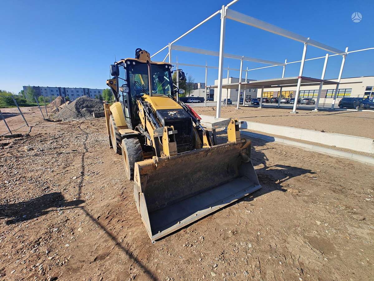 Caterpillar 428, экскаваторные погрузчики