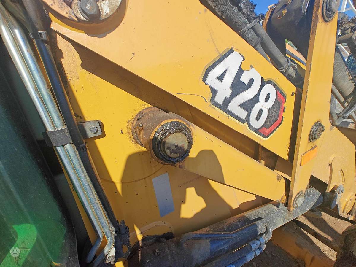 Caterpillar 428, экскаваторные погрузчики