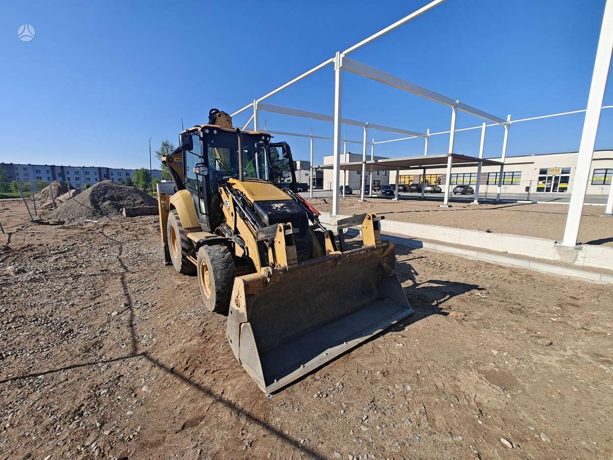 Caterpillar 428, экскаваторные погрузчики