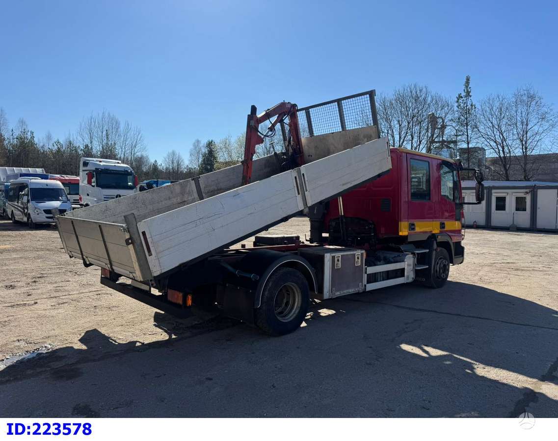 Iveco 120EL22 Tipper + Crane, самосвалы