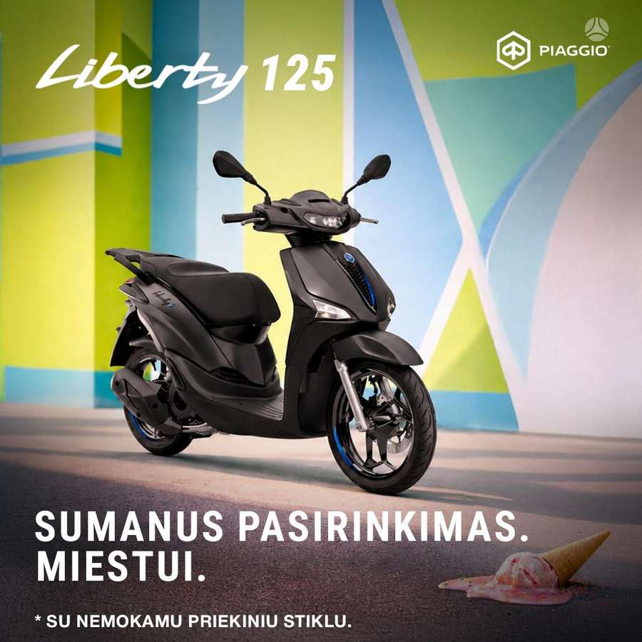 Piaggio Liberty 125cc, scooters / mopeds