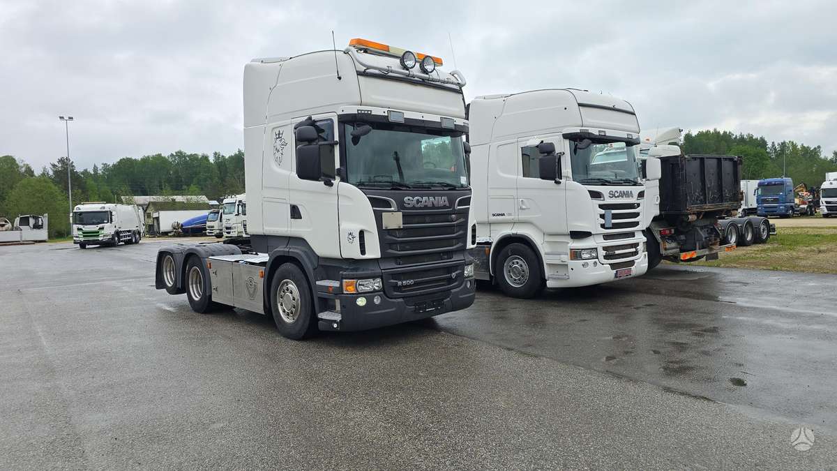 Scania R500, double sleeper