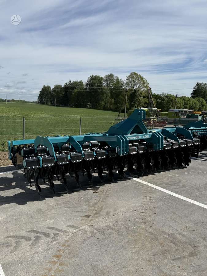 AGRONA Powerdisc 400, scrapers, scrubbers