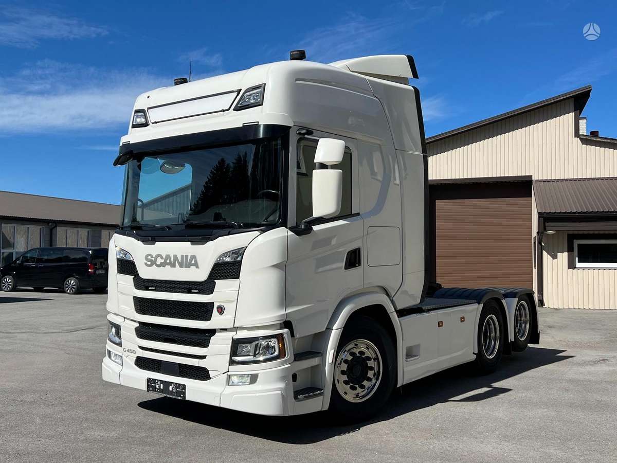 Scania G450 A6X2NB, single sleeper