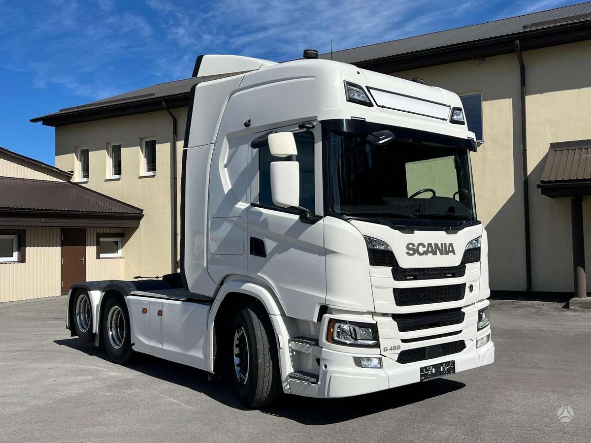 Scania G450 A6X2NB, single sleeper