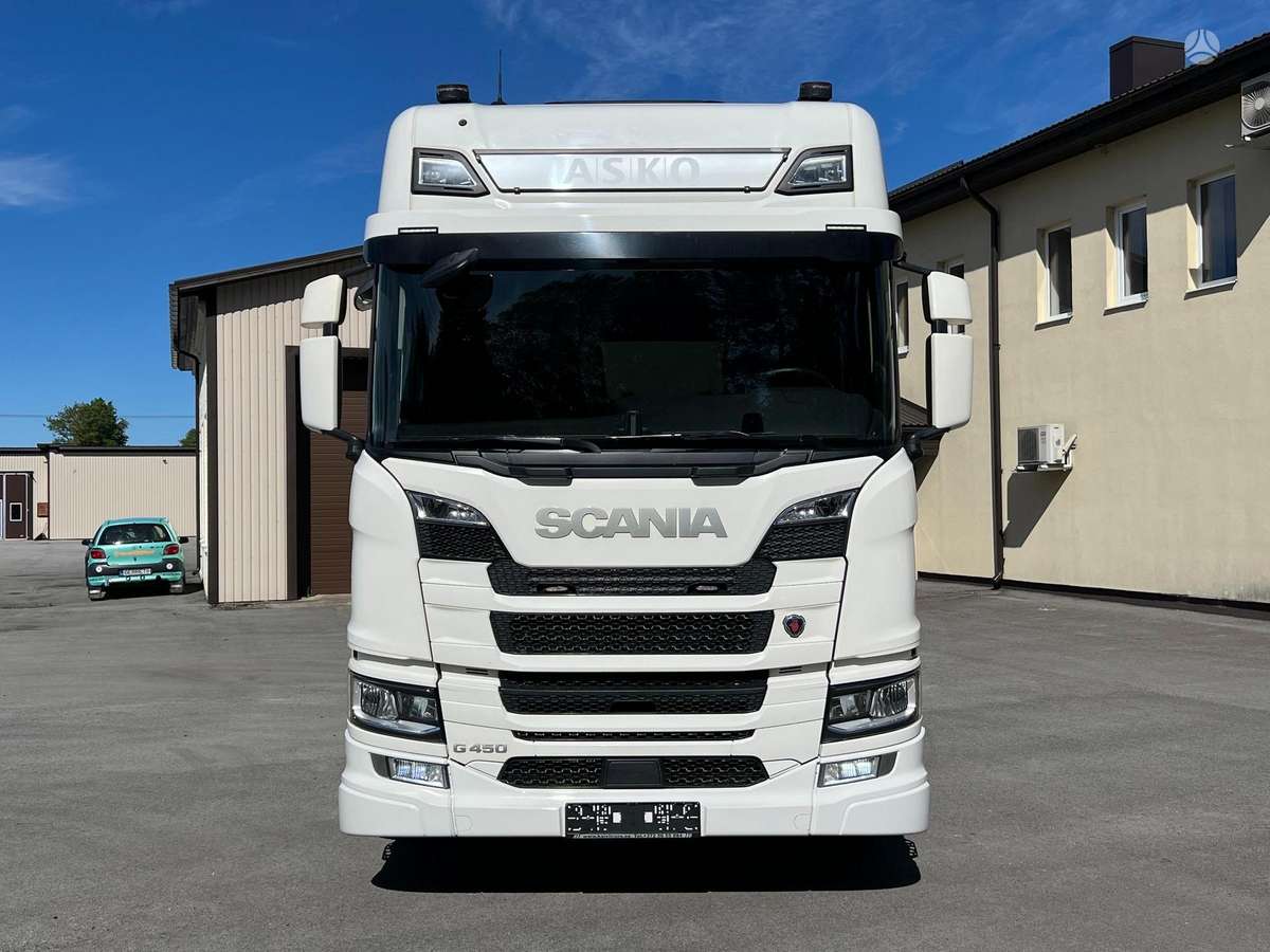 Scania G450 A6X2NB, single sleeper