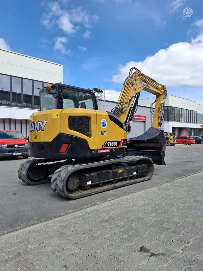 SANY SY80U, экскаваторы