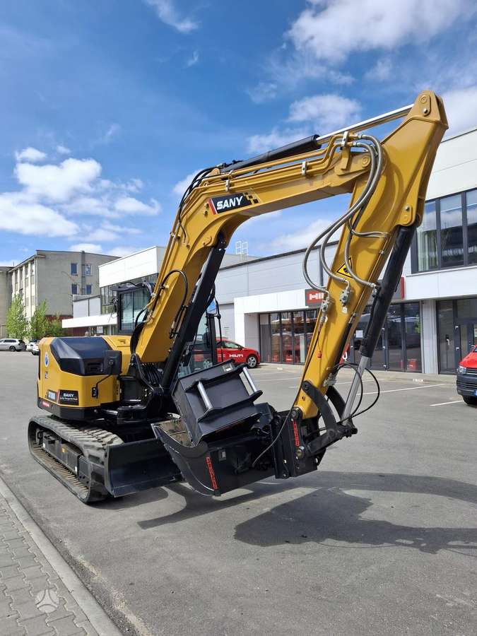 SANY SY80U, экскаваторы