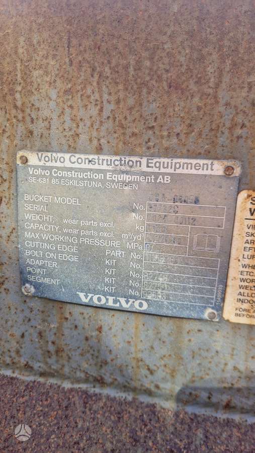 Volvo L180 F, frontal loader