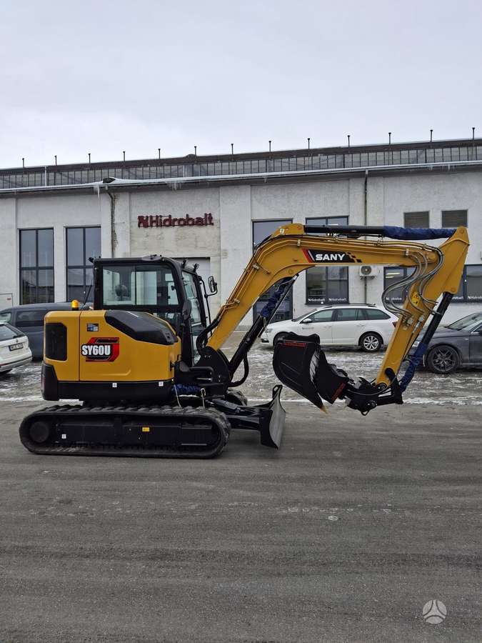 SANY SY60U, mini ekskavatori