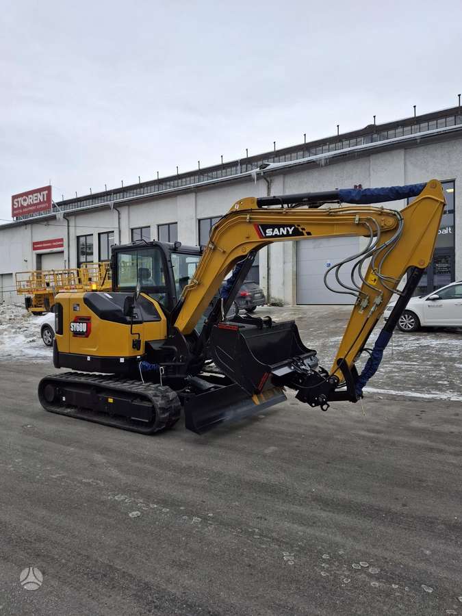 SANY SY60U, mini ekskavatori