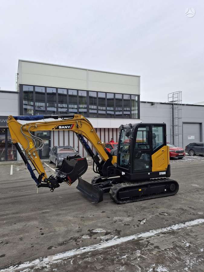 SANY SY60U, mini ekskavatori