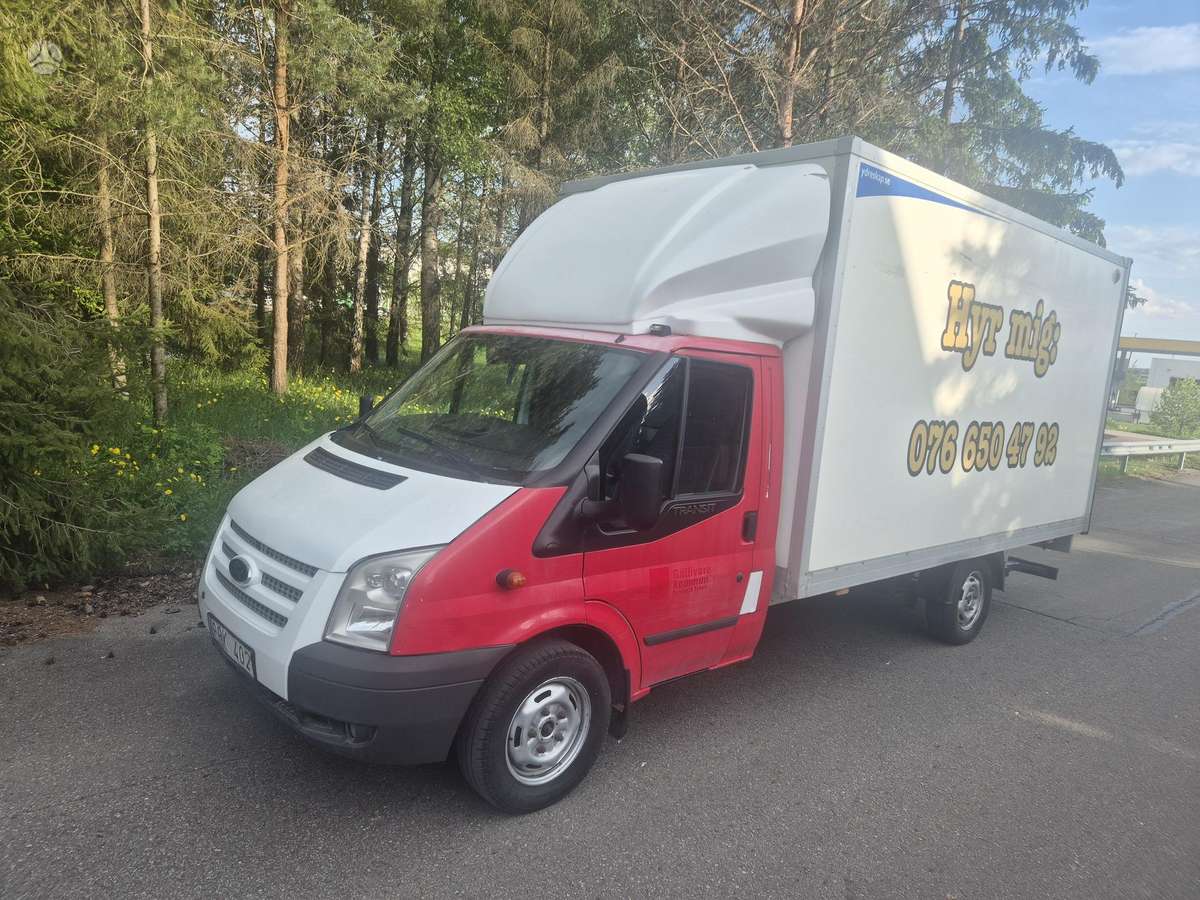 Ford Transit, box trucks / box vans