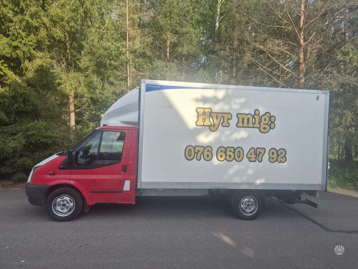 Ford Transit, box trucks / box vans