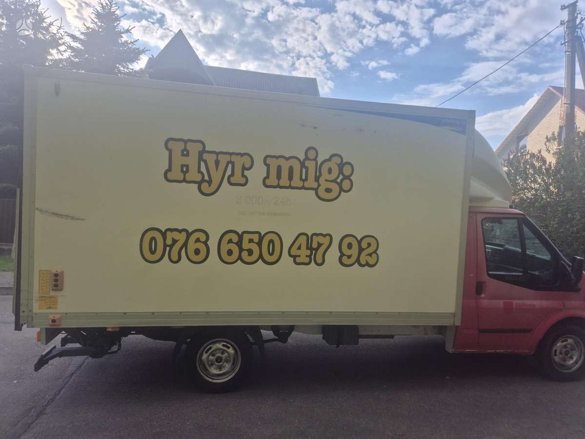 Ford Transit, box trucks / box vans