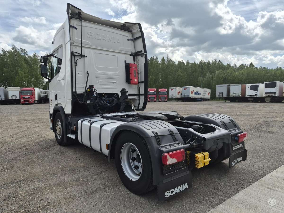 Scania R450 retarderis + kompresorius, double sleeper