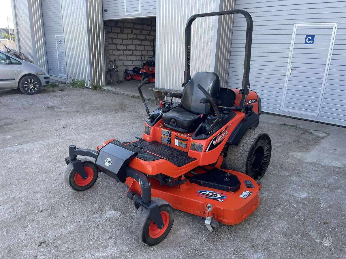 Kubota ZD1511, sodo traktoriai