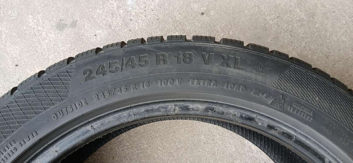 Continental, winter 245/45 R18