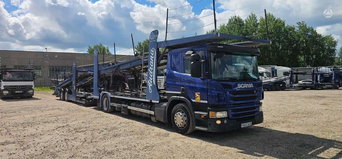 Scania P410, auto transporters