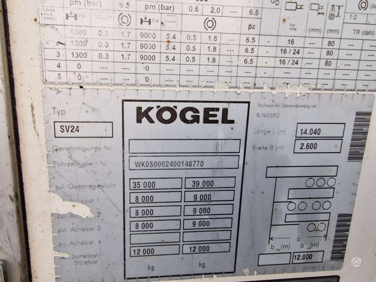 Kögel, refrigerated