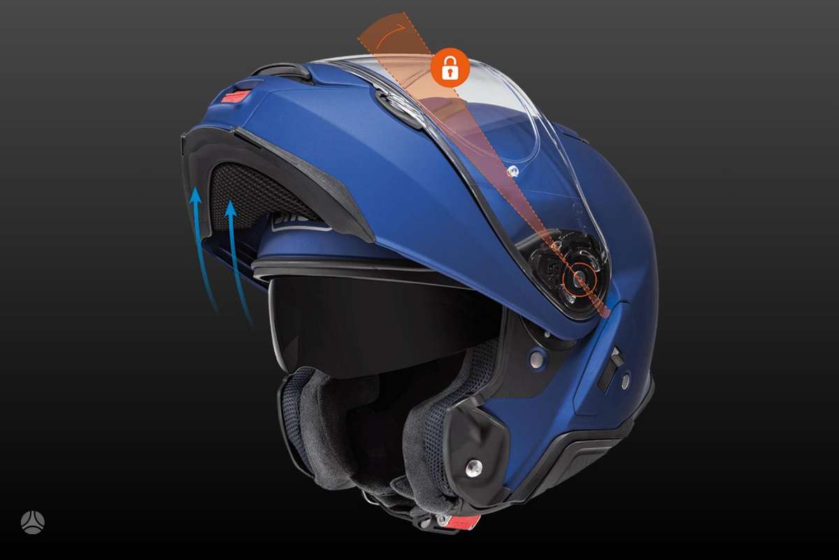 Shoei Neotec II+Cardo PACKTALK BOLD, модулярные / флип-ап