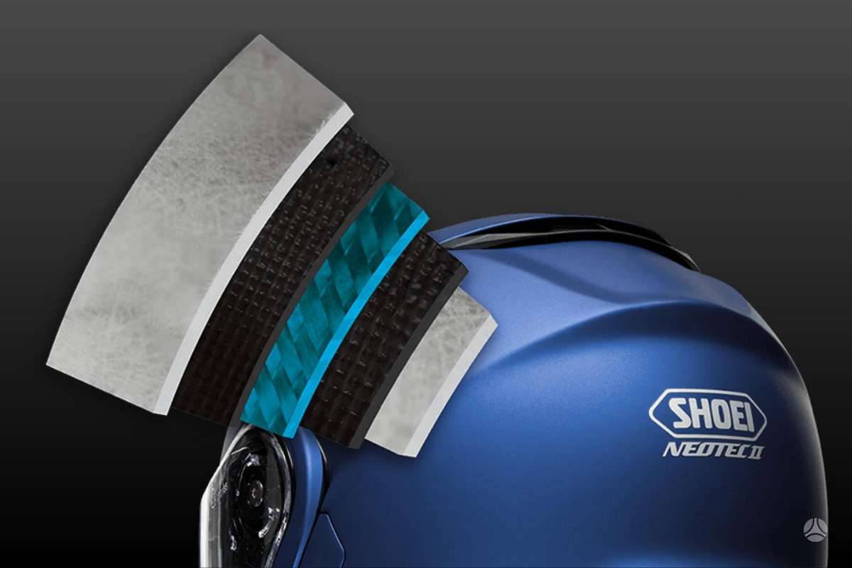 Shoei Neotec II+Cardo PACKTALK BOLD, модулярные / флип-ап