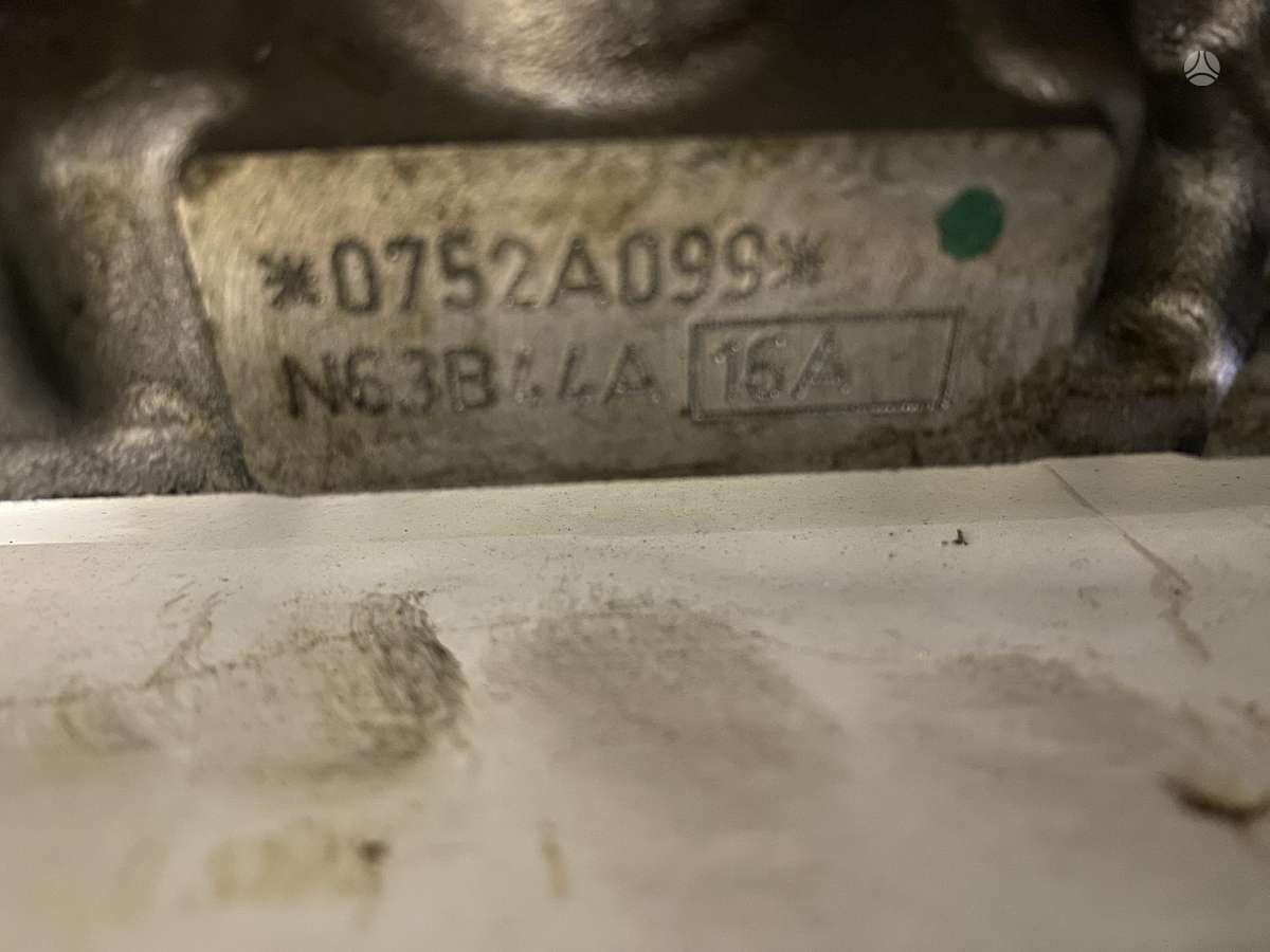 BMW 550, N63b44a, engine block