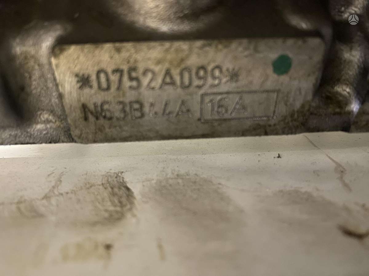 BMW 550, N63b44a, variklio blokas