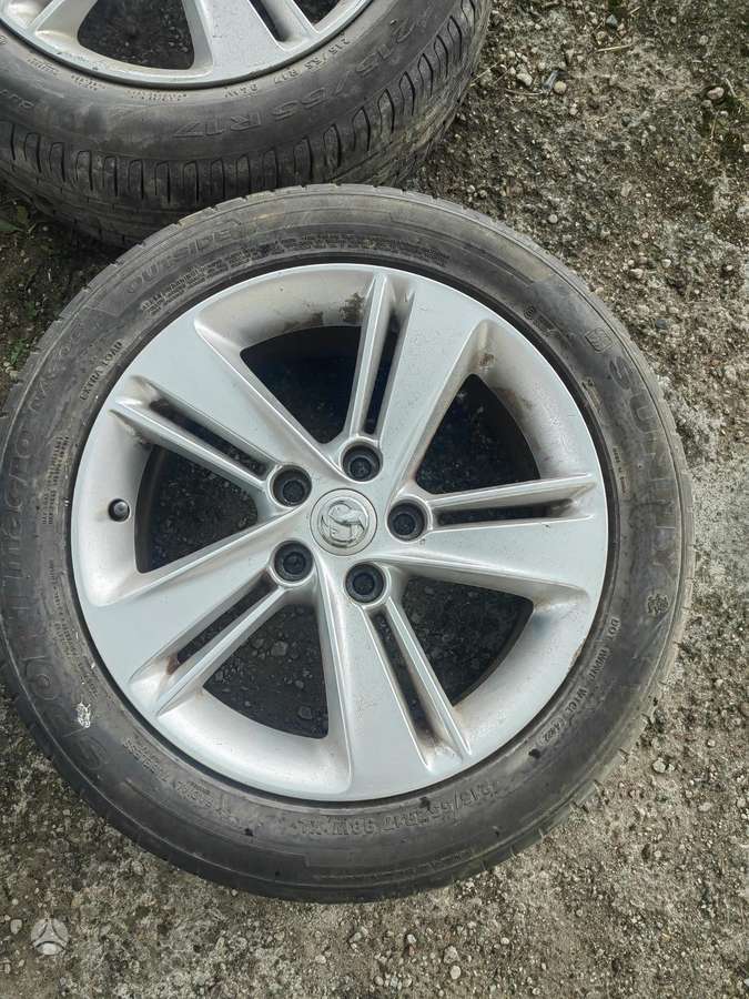 Opel, light alloy, R17
