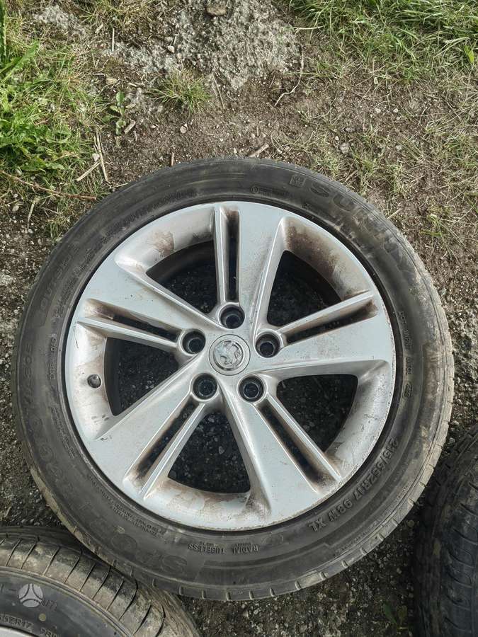 Opel, light alloy, R17
